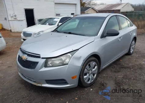 2012 Chevrolet Cruze Ls from USA, damaged, VIN 1G1PC5SHXC7372472